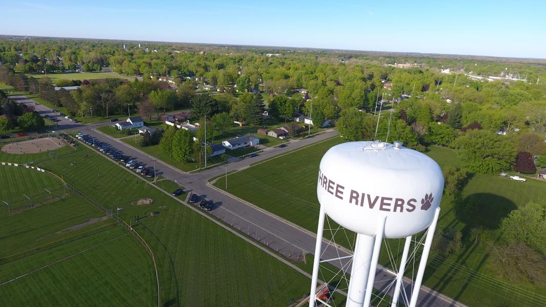 Three Rivers MI Drone Photography
