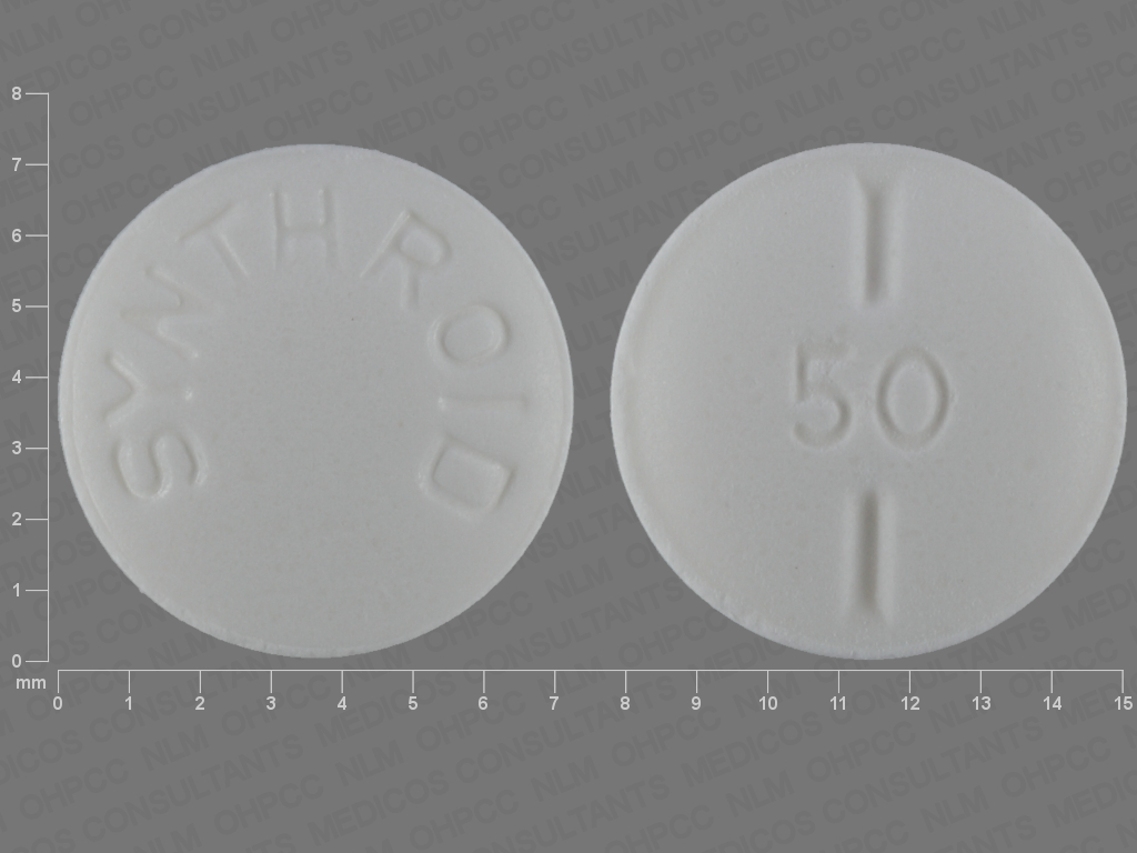 levothyroxine synthroid 0.05 mg