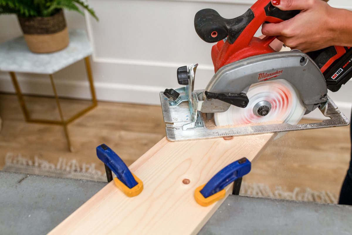 Clamp down the board before cutting Clamp down the board before cutting