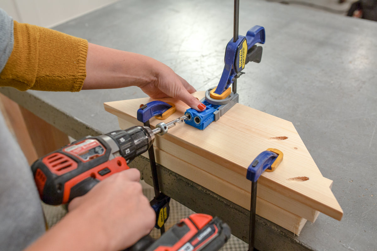 Use a Kreg Jig Use a Kreg Jig