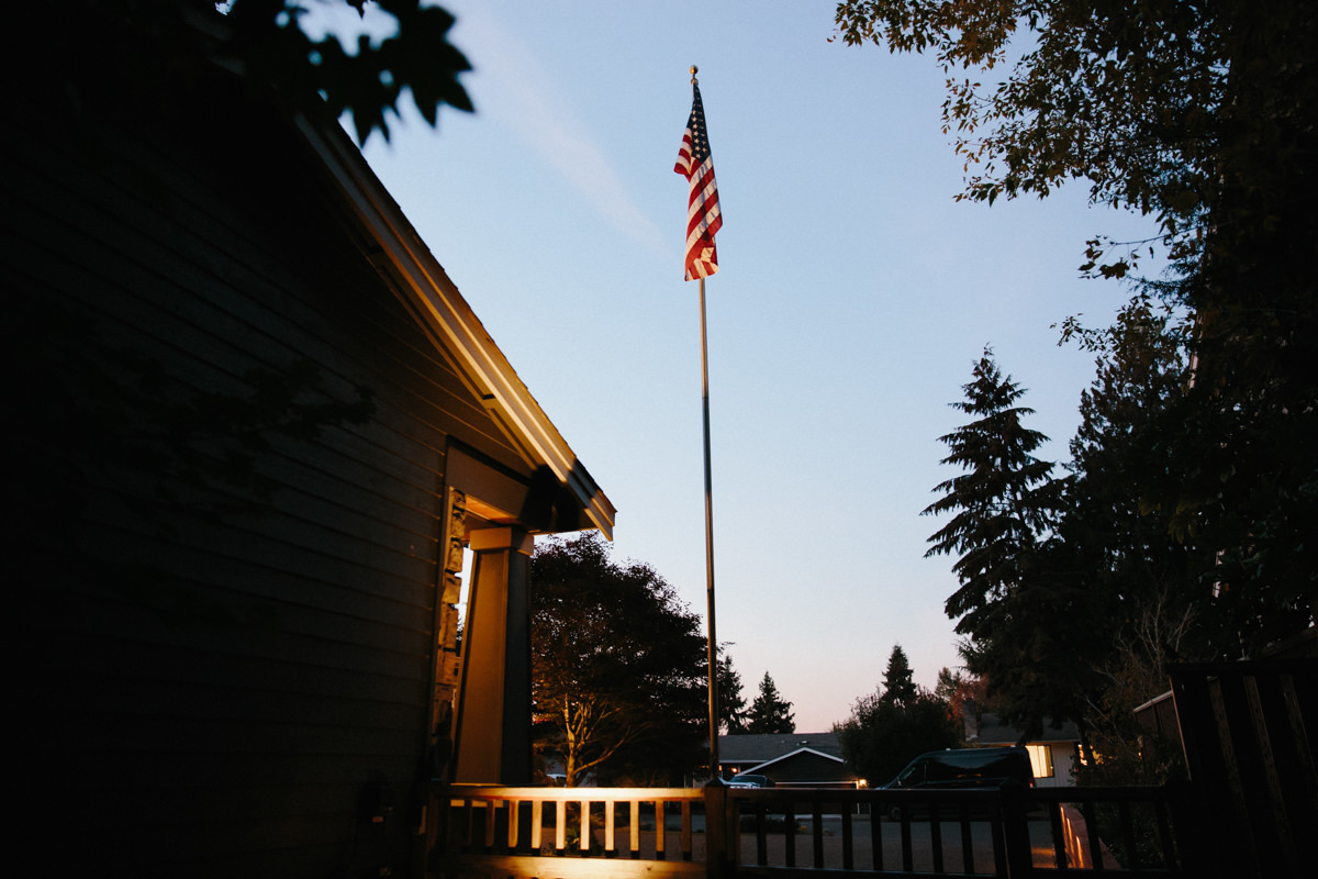 outdoor photo of American flag outdoor photo of American flag