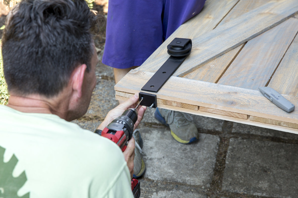 How to Hang a Barn Door DIY Barn Door Dunn DIY