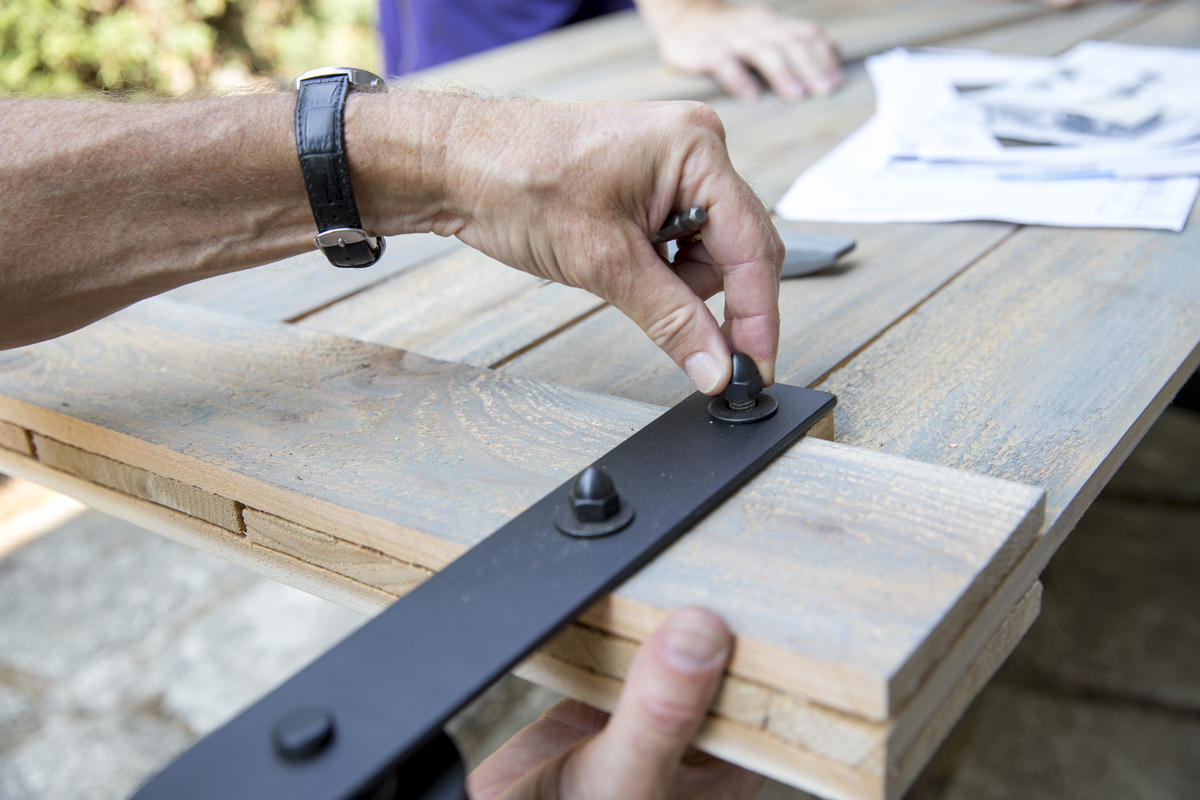 How to Hang a Barn Door DIY Barn Door Dunn DIY