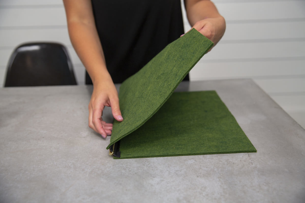 folding felt together folding felt together
