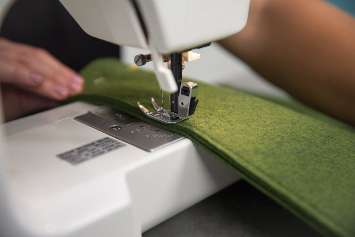 sewing felt pieces together sewing felt pieces together