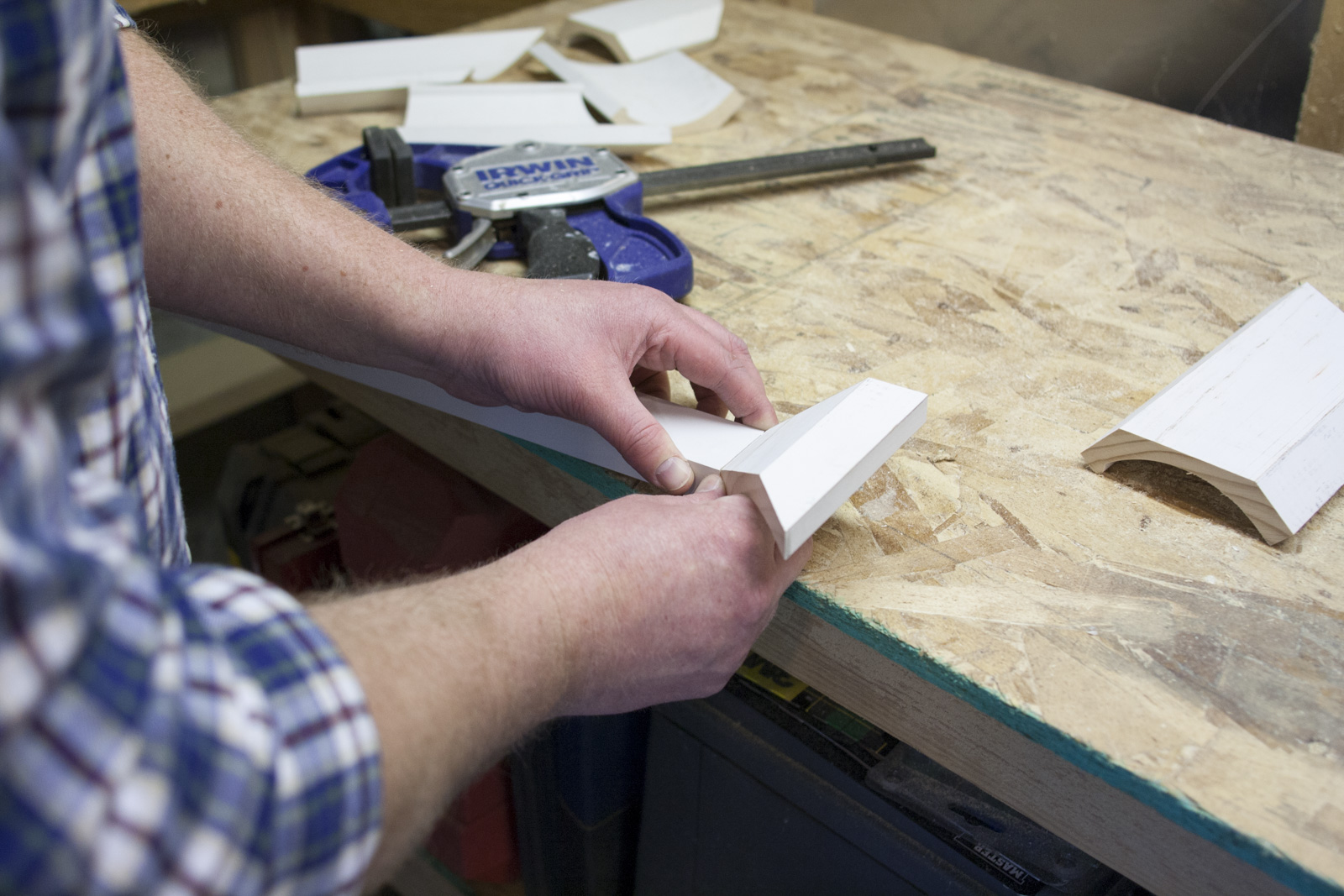 How to Build a DIY Crown Moulding Bookshelf Home Interior Projects