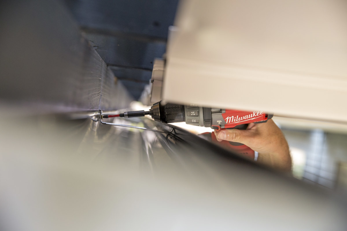 How to Install a Gutter for a Patio Dry Space