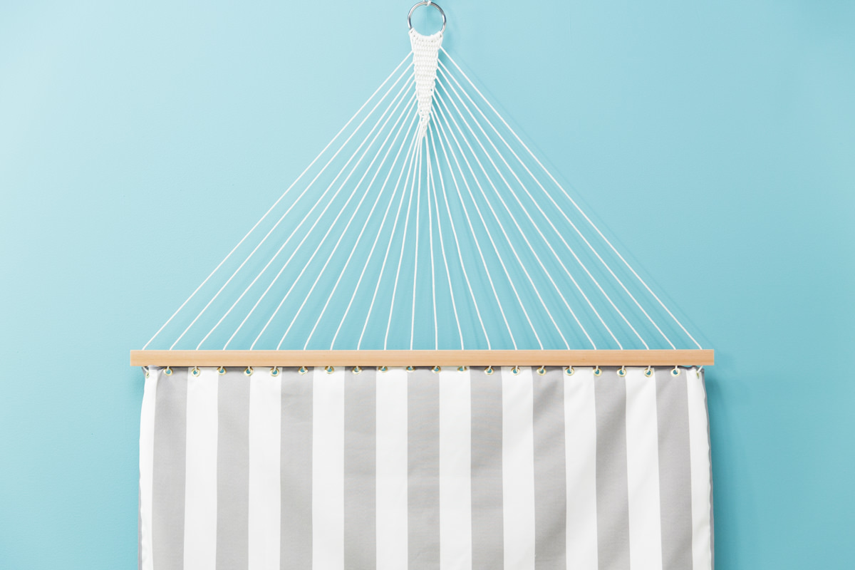 make a hammock at Seattle garden show make a hammock at Seattle garden show