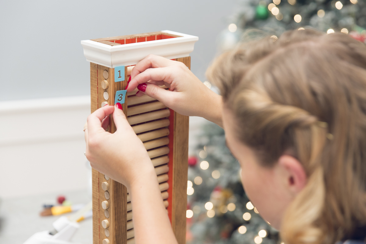 numbering diy advent calendar numbering diy advent calendar