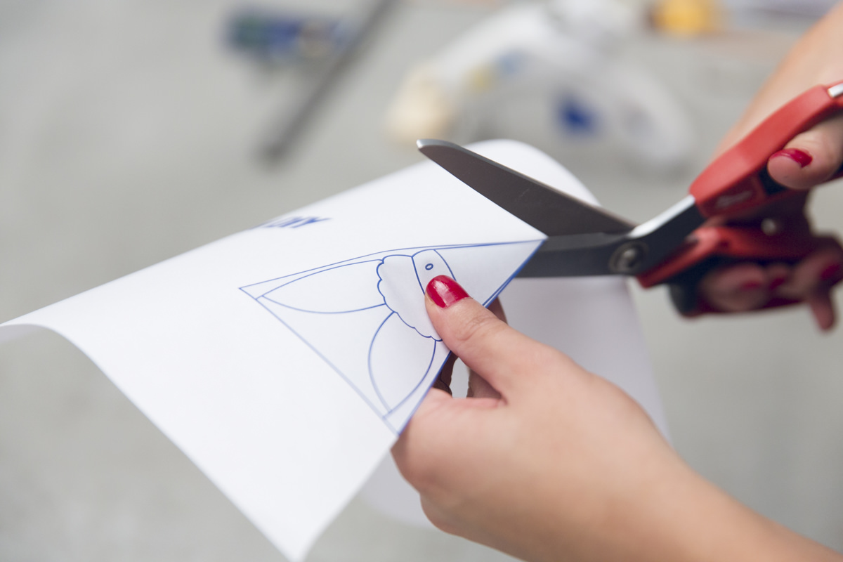 cutting out santa diagram cutting out santa diagram