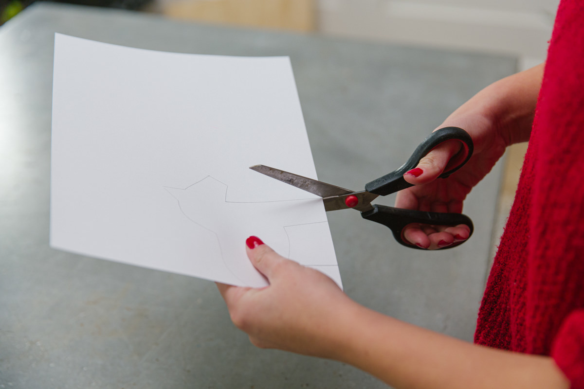 Print or make your ornament template Print or make your ornament template