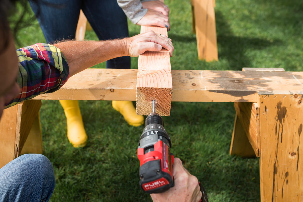 drill into diy post