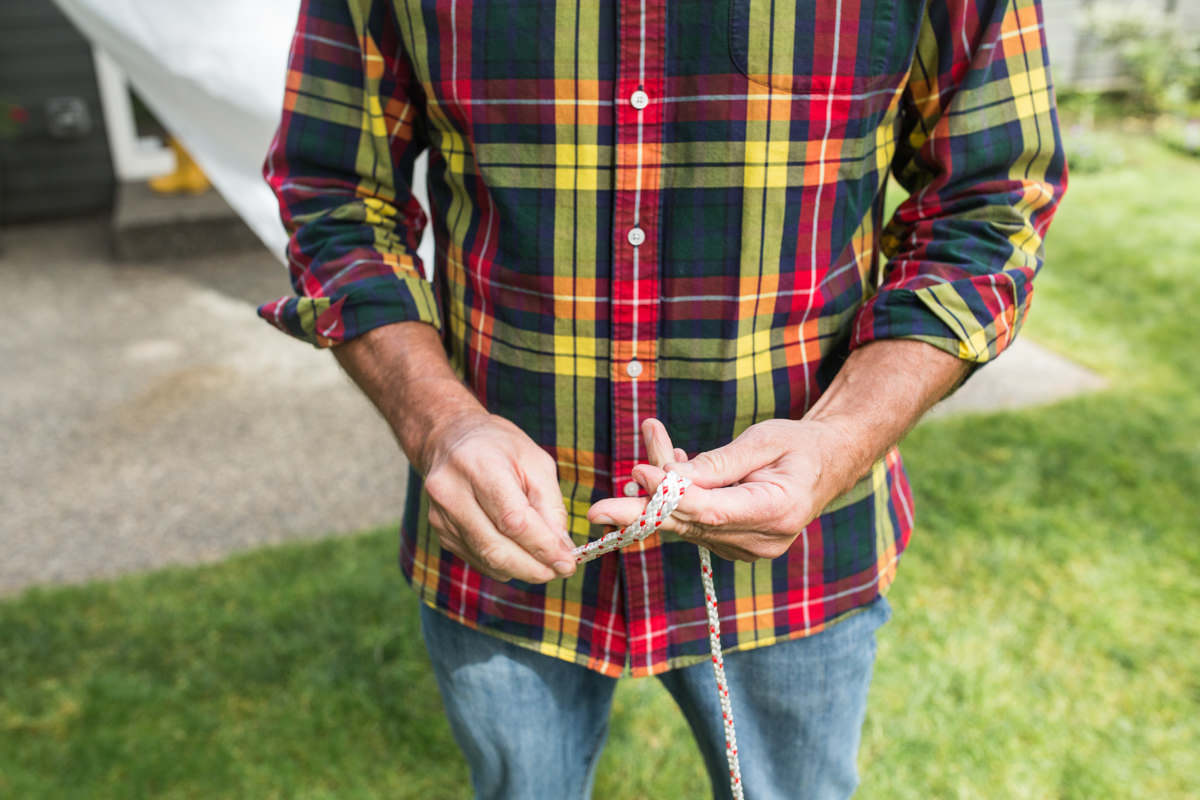 diy patio cover rope
