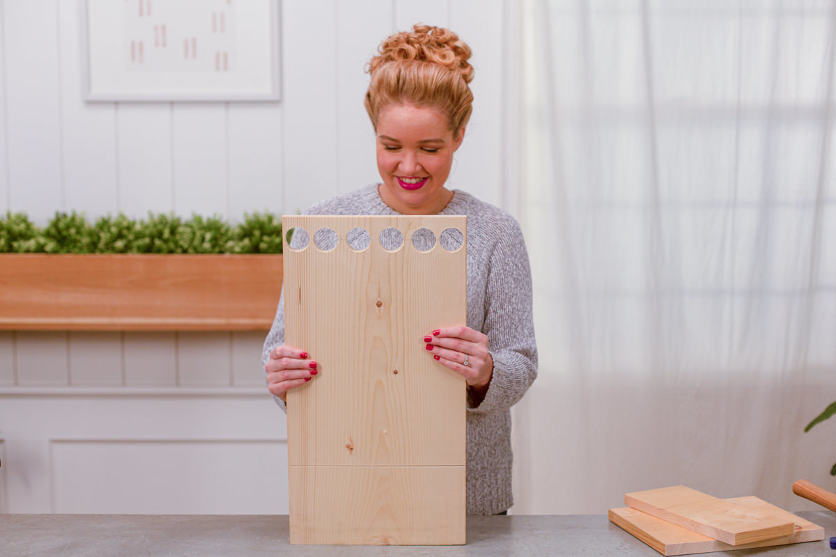use a circular saw for the plinko board use a circular saw for the plinko board