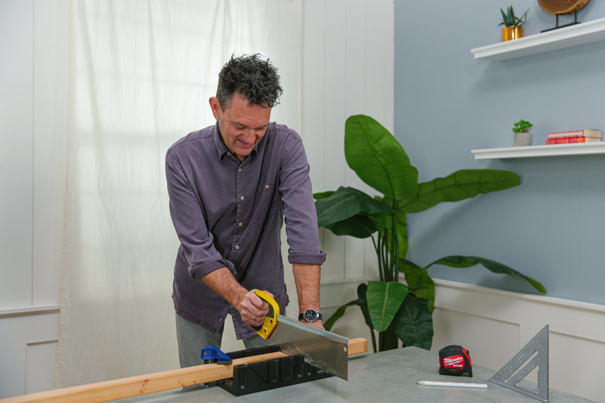 use a 14" saw to cut the wood use a 14" saw to cut the wood