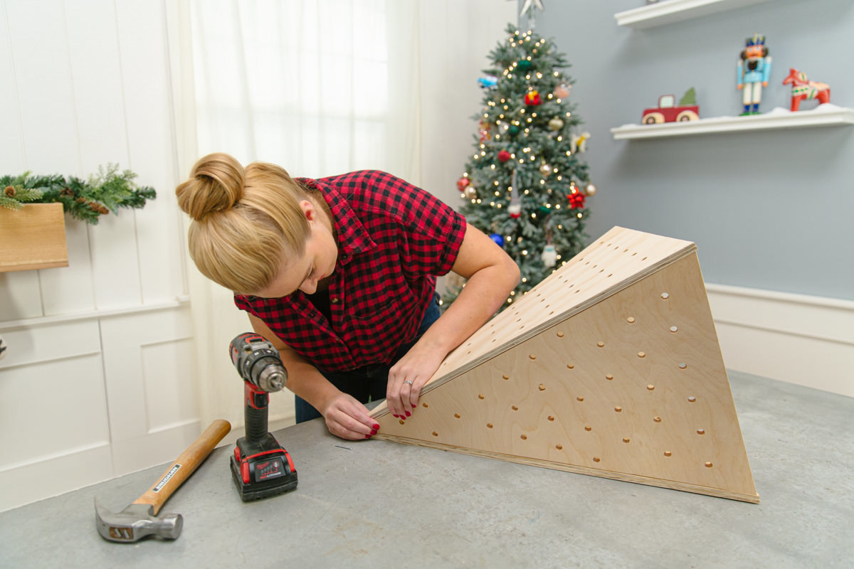 Construct your wooden christmas tree Construct your wooden christmas tree