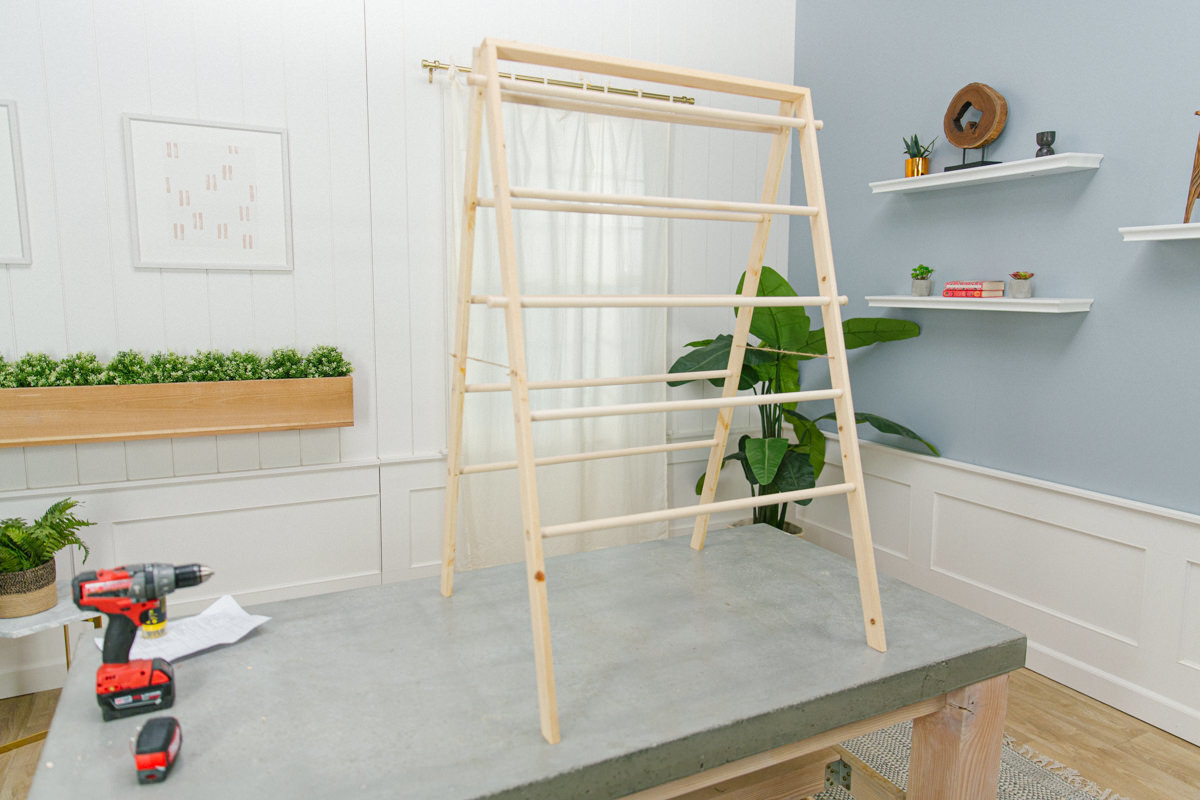 Amish Wooden Clothes Drying Rack Plans Small Clothes Drying Rack Off 