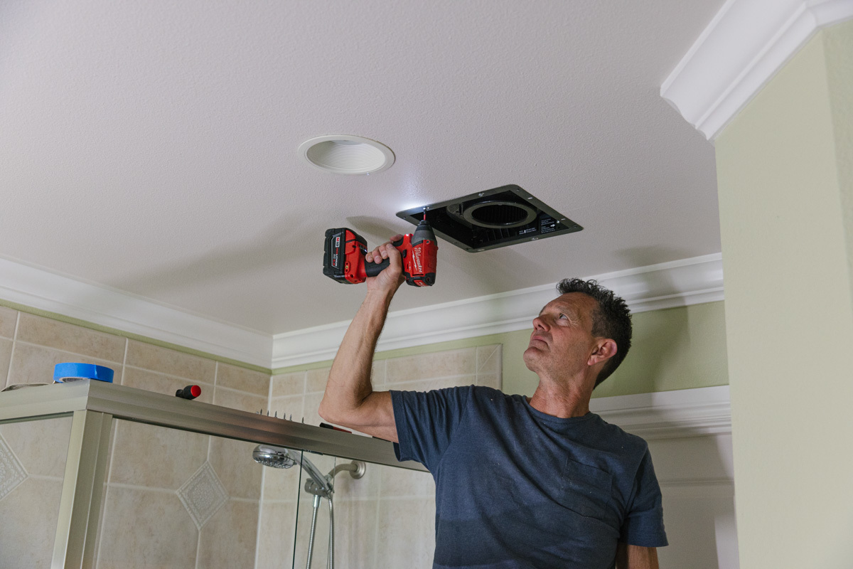 How To Replace a Bathroom Fan Home Improvement Projects to inspire