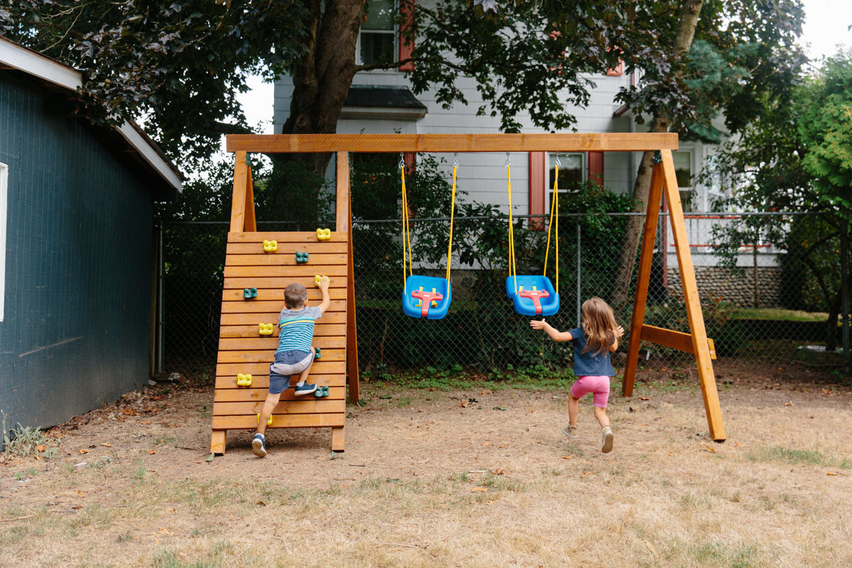 How To Build A Swing Set From Wood