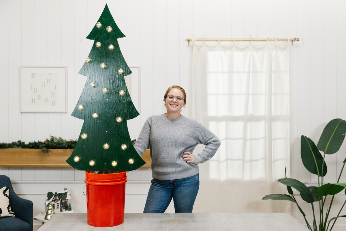 How To Make an Outdoor Christmas Tree Home Improvement Projects to
