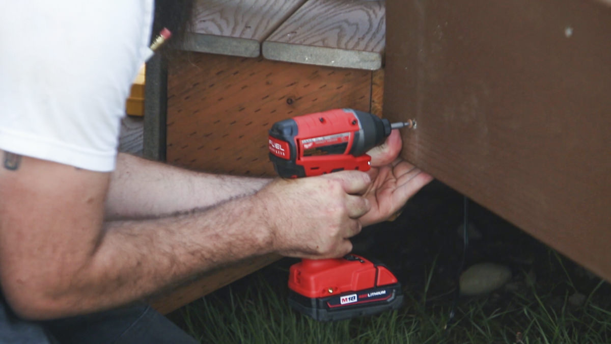 How To Install AZEK Lighting & Fascia On Deck Installing Deck Lights