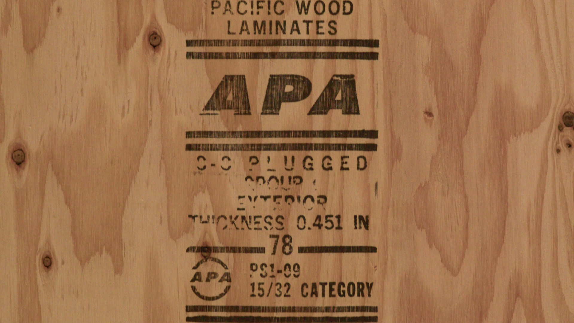 How To Read a Plywood Grade Stamp