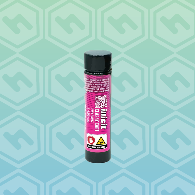 Illicit Gardens | Classy | Pink Runtz | Distillate Cartridge | 1g