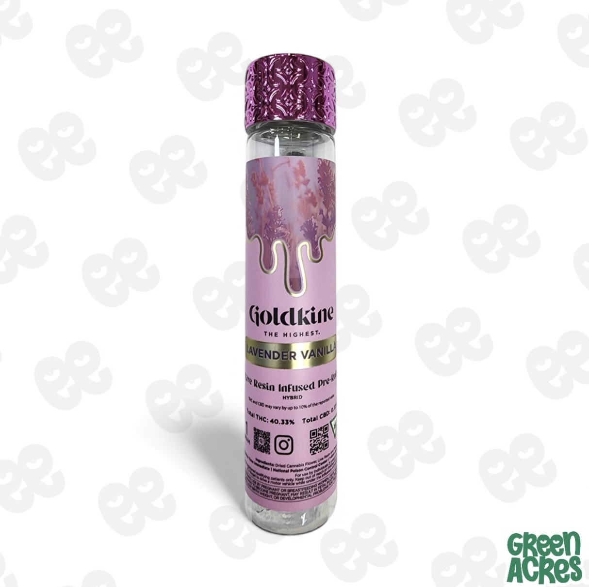 Goldkine: Lavender Vanilla 1G Infused Pre-Roll