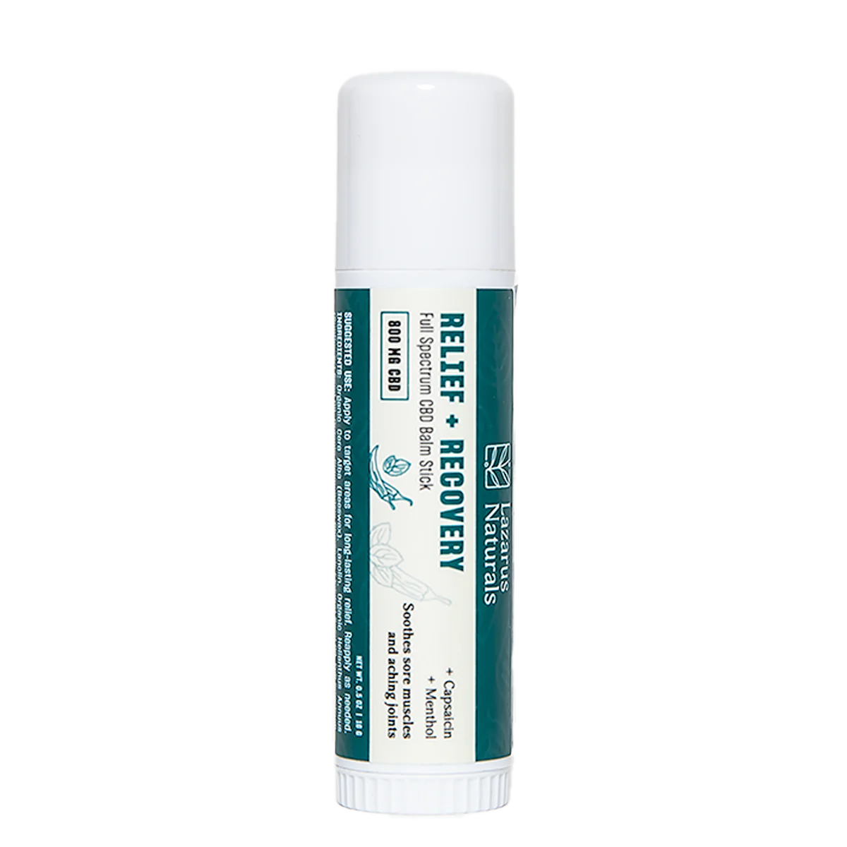 CBD Balm Stick 800mg Relief + Recovery