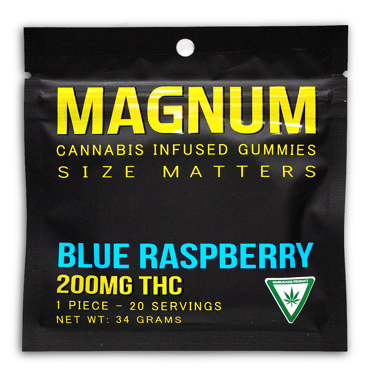 Magnum | Blue Raspberry | 200mg Edible