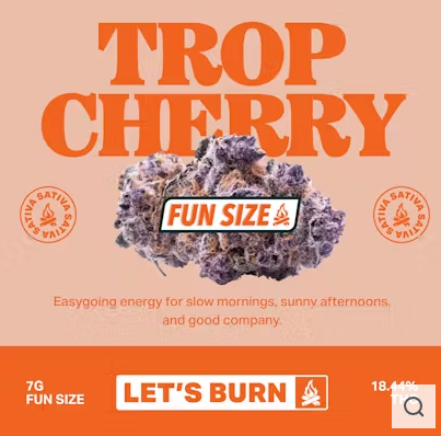 Lets Trop Cherry Fun Size Budz