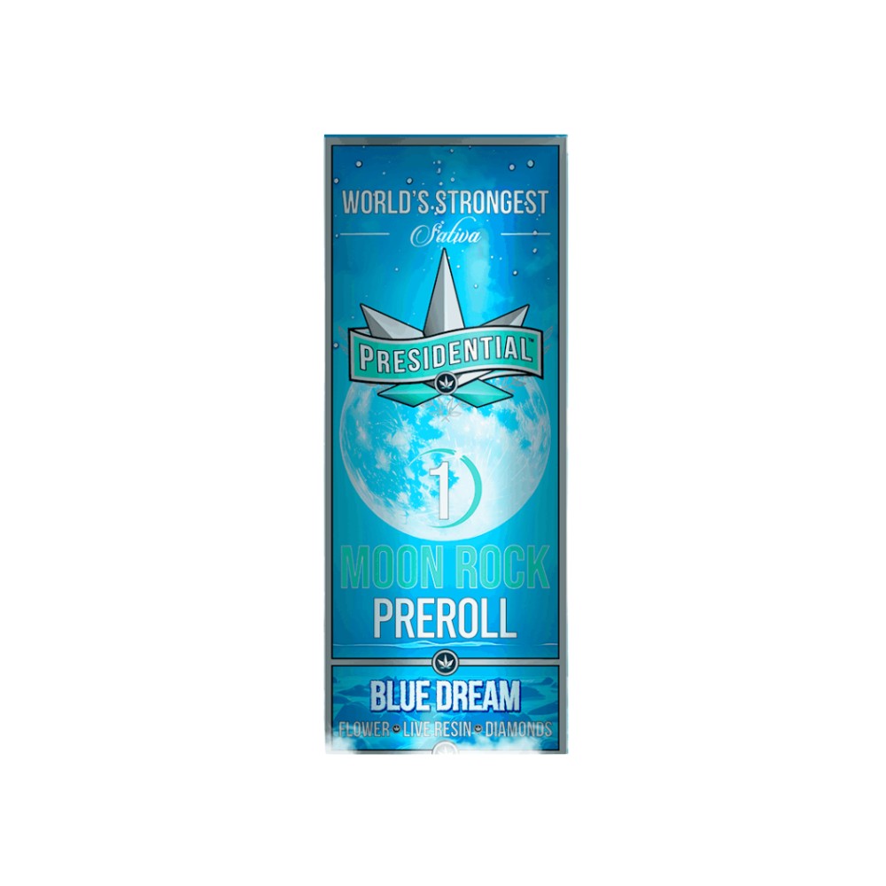 Presidential | Blue Dream | Hybrid Moon Rock Pre-roll