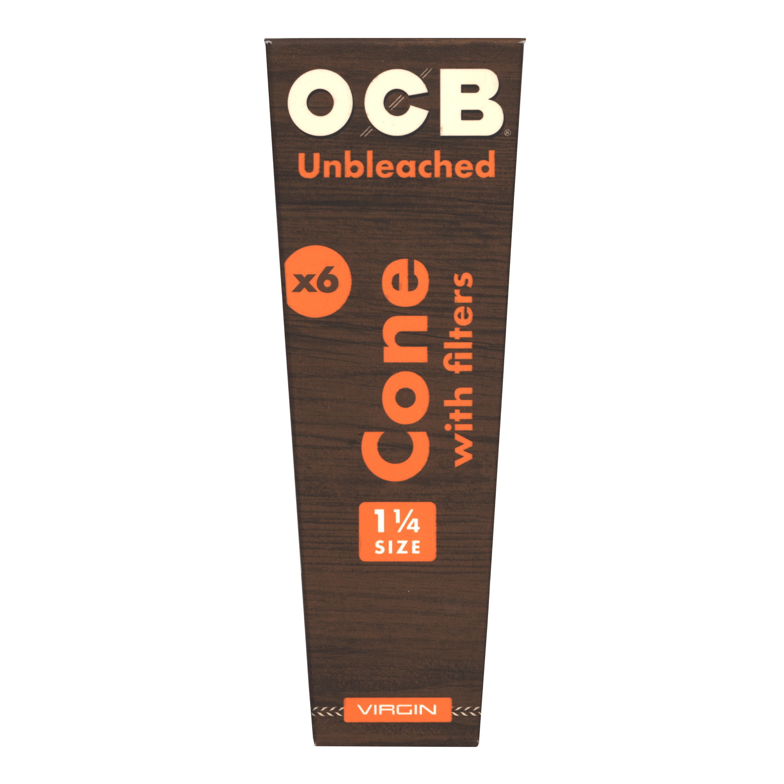 Virgin Unbleached Cones | 1 1/4 (6 Pack)