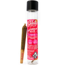 Lollis - Watermelon Gelato - 1.2G Infused Preroll