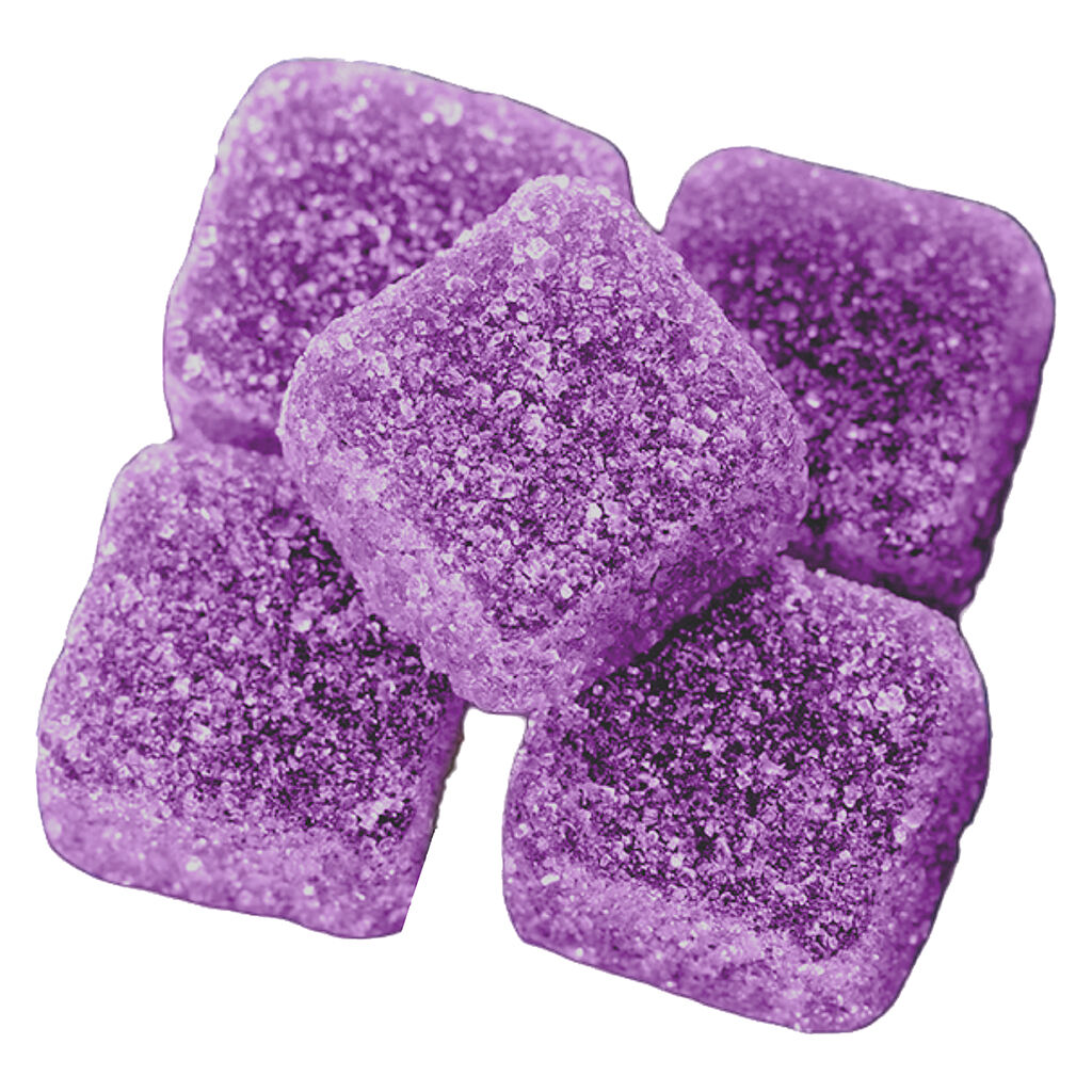 Plush - Taro Milk Tea Full Spectrum Vegan Soft Chews - Indica - 5 Pack