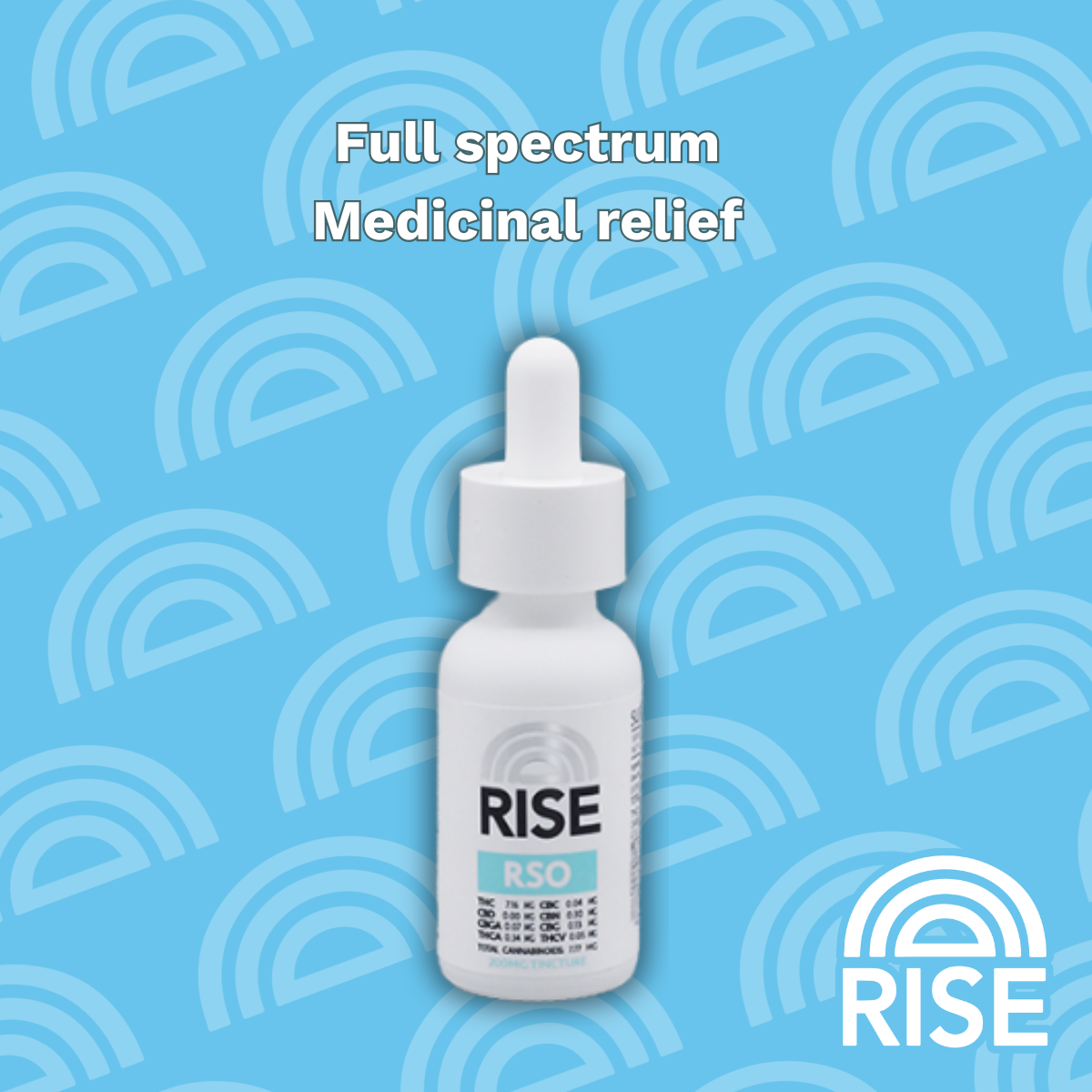 RISE RSO Tincture – 200MG