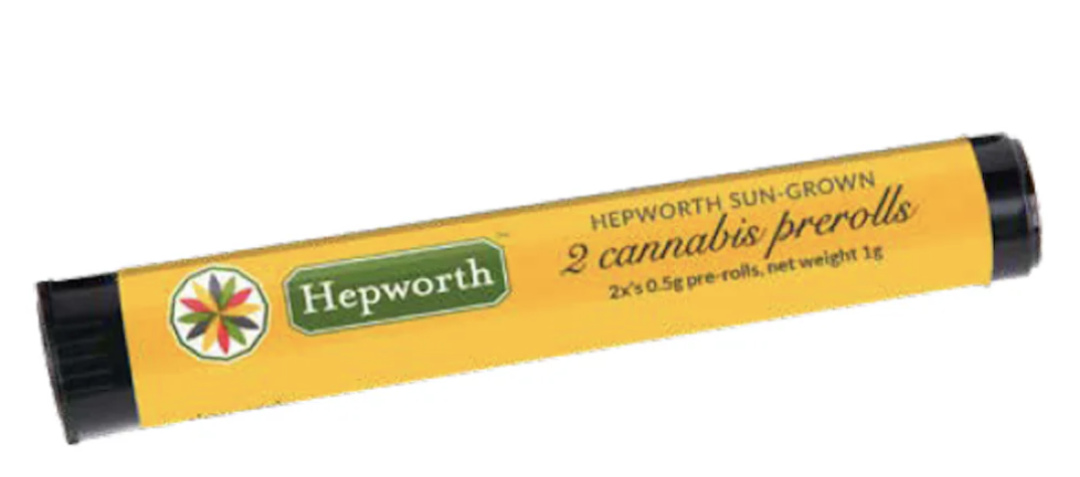 Hepworth Kush Mintz x Gelato 41 (0.50g) Infused PreRoll 2pk