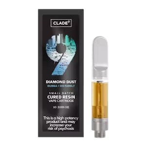 Clade 9 | Diamond Dust Cured Resin Cartridge | 1g