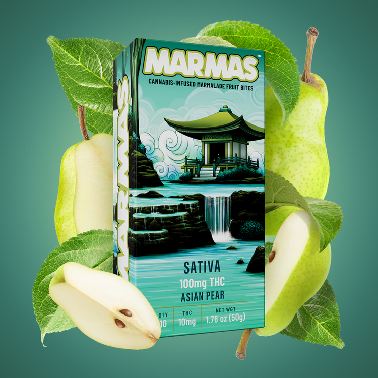 Asian Pear Sativa Gummies | 10-pack