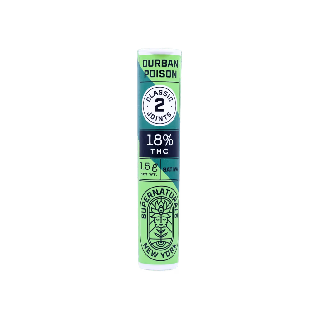 Supernaturals Durban Poison 2pk Pre-Rolls