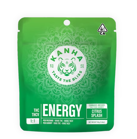 Energy | Citrus Splash Nano Gummies | 100mg