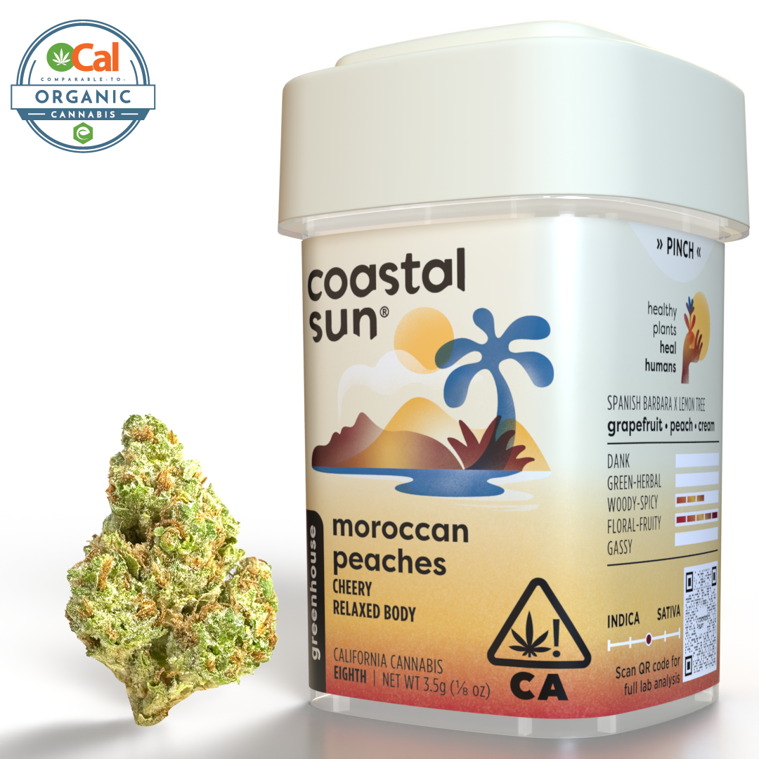 Coastal Sun Cannabis: Moroccan Peaches