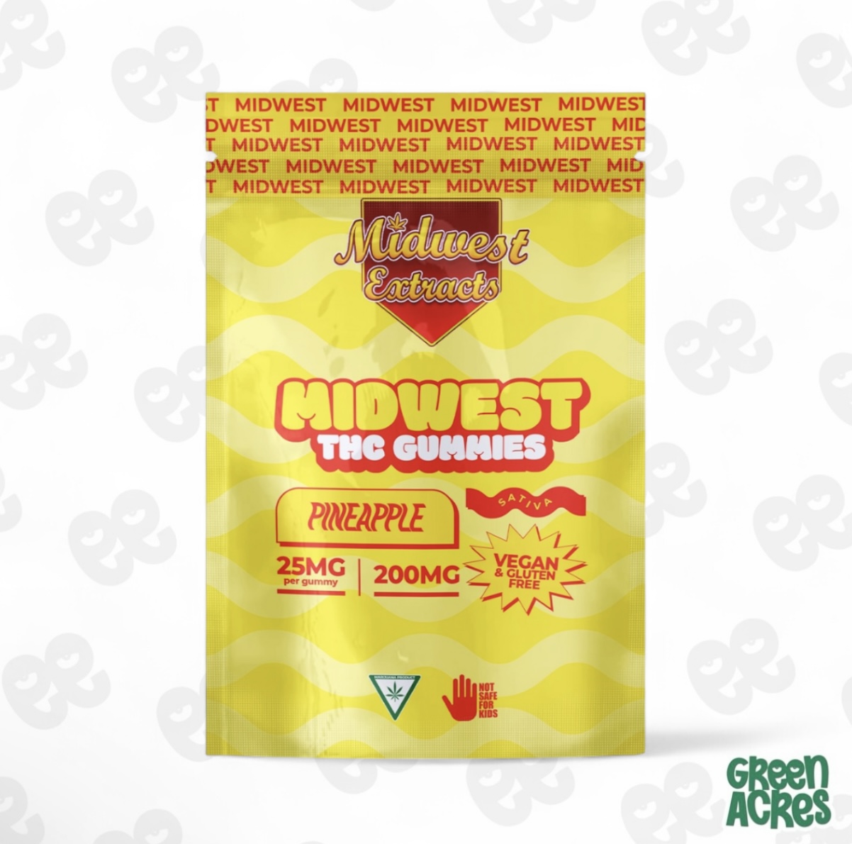 Pineapple 200MG Gummies