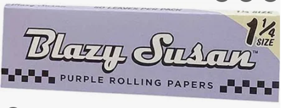 Blazy Susan | 1 1/4 Purple Papers | 50ct