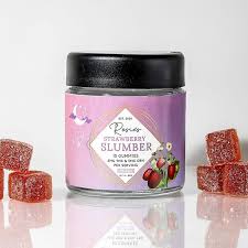 100mg Strawberry Slumber Gummies | Rosie's