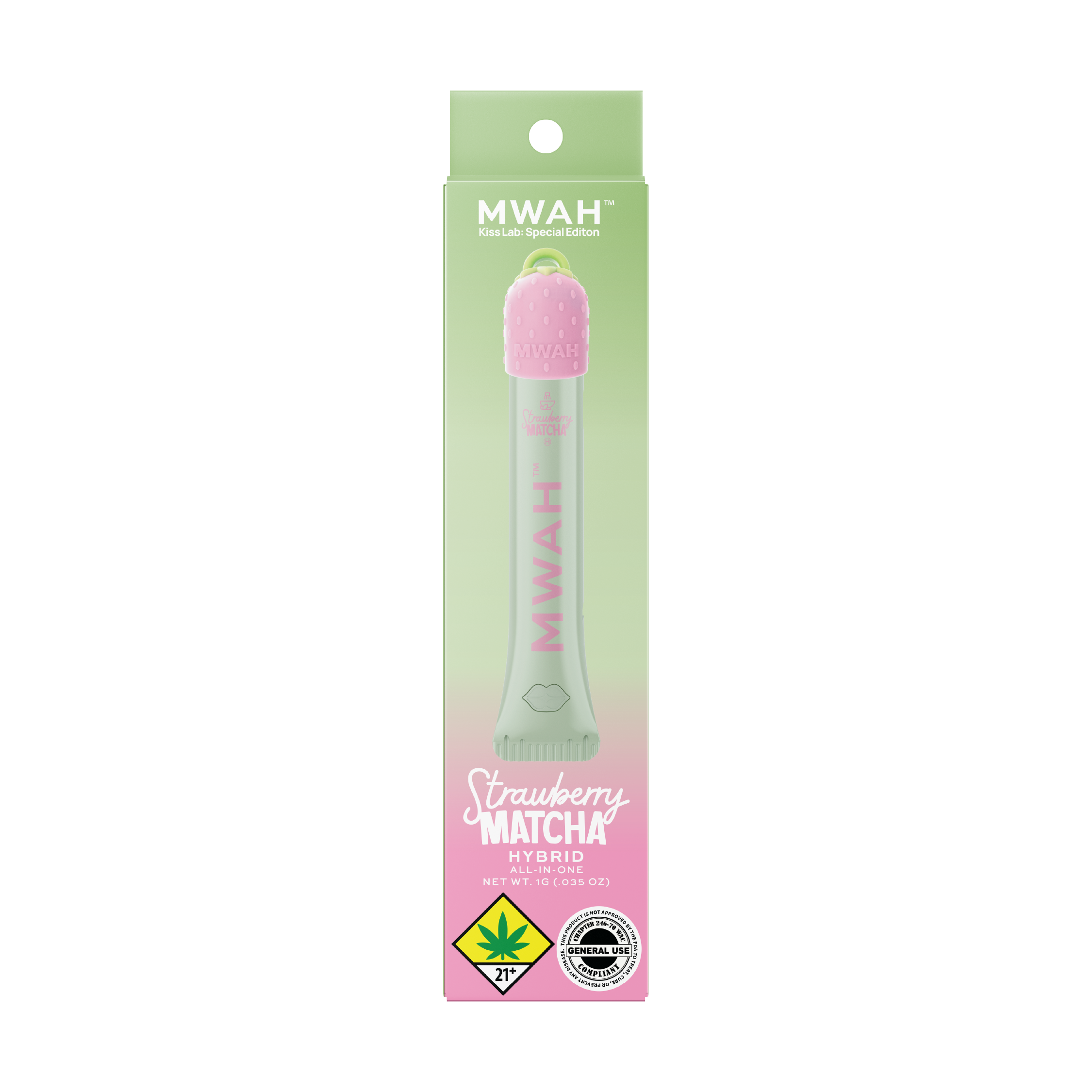 MWAH: Strawberry Matcha - Disposable