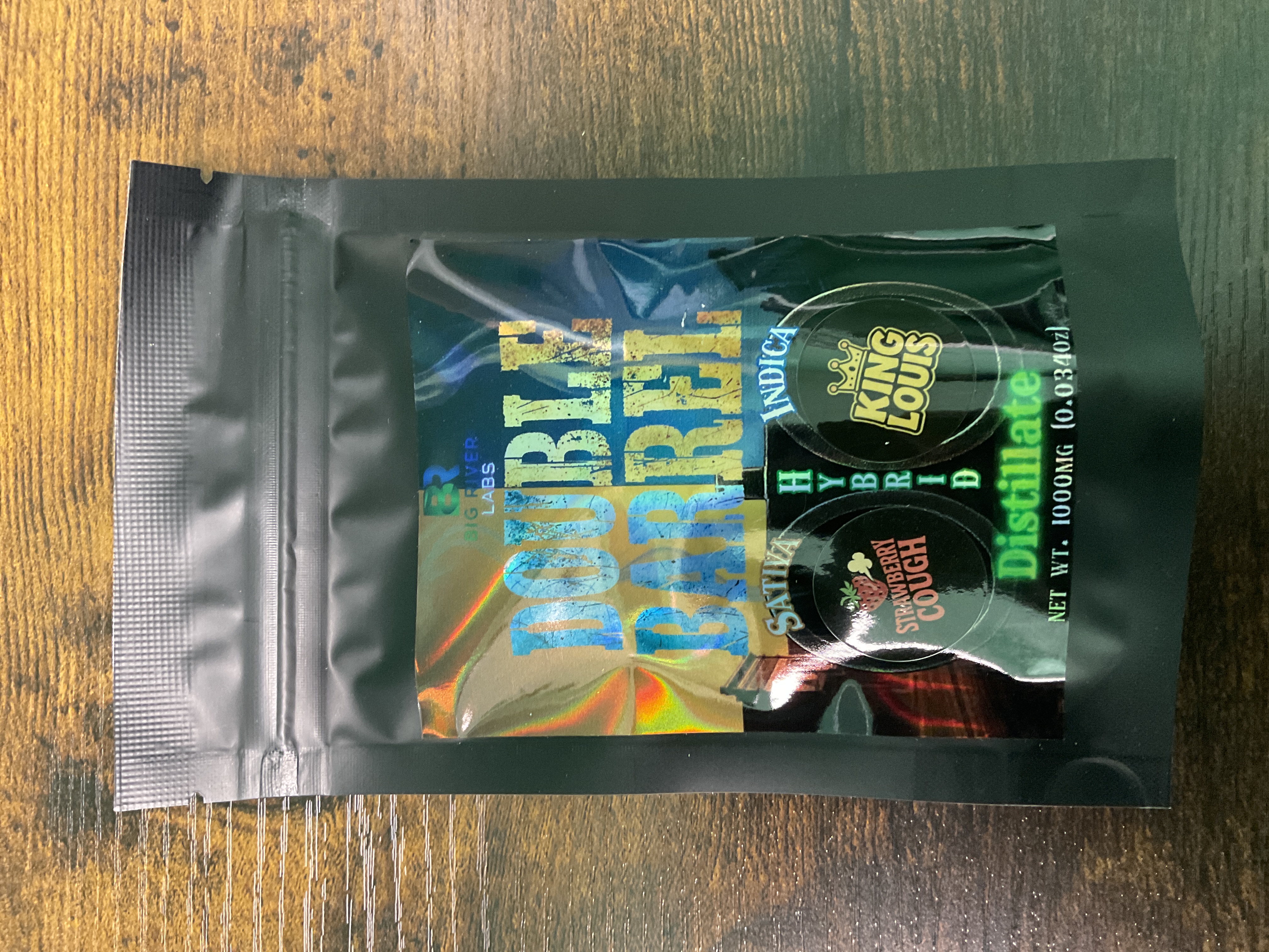 1g | Strawberry King | Double Barrel Disposable