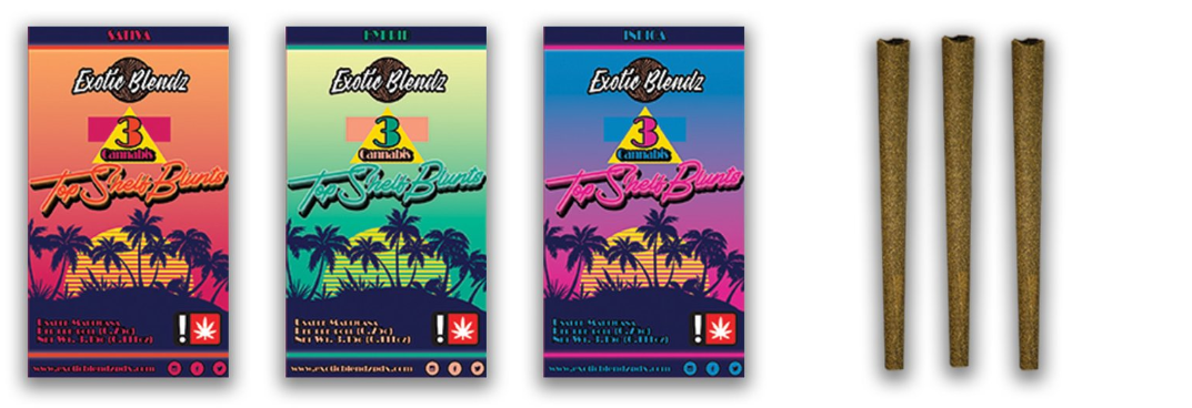 BLUNT - 3 PACK - HYBRID - LEMON CHERRY GELATO