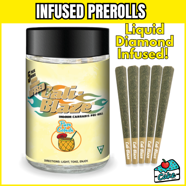 Cali Blaze - Multipack Infused Prerolls - Pina Colada
