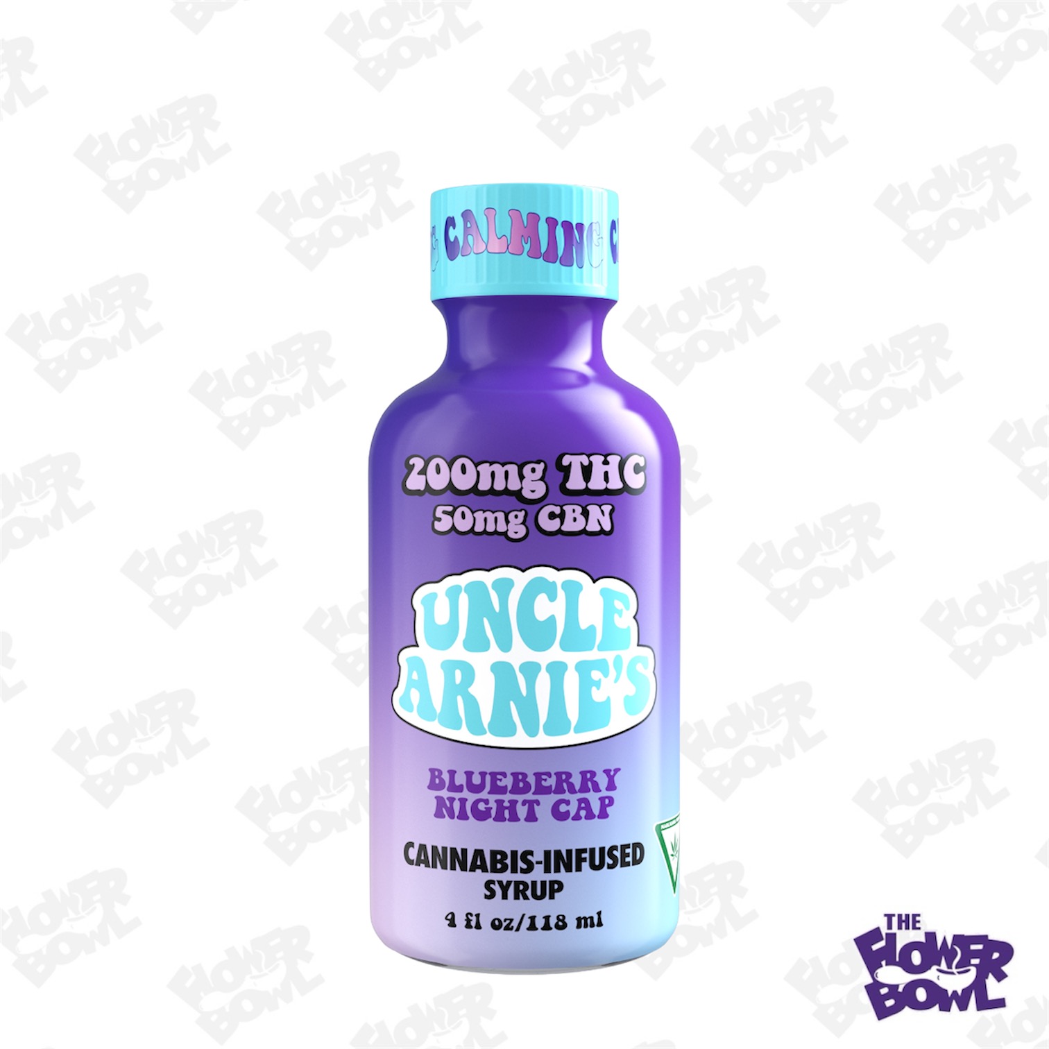 AU Uncle Arnies: Blueberry Nightcap 200MG THC:50MG CBN Syrup